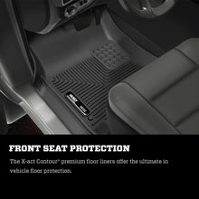 Cargar imagen en el visor de la galería, Husky Liners 18-22 VW Tiguan X-act Contour Series Revestimiento de piso para segundo asiento - Negro