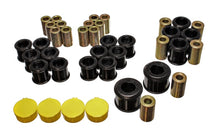 Cargar imagen en el visor de la galería, Energy Suspension 90-96 Nissan 300ZX Black Rear Control Arm Bushing Set
