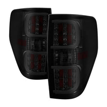 Cargar imagen en el visor de la galería, xTune Ford F150 09-14 LED Tail Lights - Black ALT-ON-FF15009-LBLED-SM