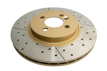 Cargar imagen en el visor de la galería, DBA 07-16 Mini Cooper S Rotor delantero perforado y ranurado Street Series