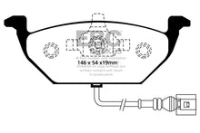 Cargar imagen en el visor de la galería, EBC 00-05 Volkswagen Beetle 2.0 Redstuff Front Brake Pads