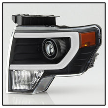 Cargar imagen en el visor de la galería, xTune Ford F150 Projector Headlights - Light Bar DRL - Black PRO-JH-FF15009-LBDRL-BK