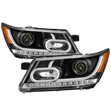 Cargar imagen en el visor de la galería, xTune Dodge Journey 2009-2014 Light Bar DRL Projector - Black PRO-JH-DJ09-LBBRL-BK