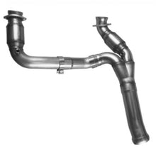 Cargar imagen en el visor de la galería, Kooks 11-13 GM 1500 Series Truck 6.2L 3in x OEM Out GREEN Cat SS Y Pipe Kooks HDR Req