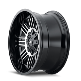 ION Type 144 20x10 / 8x170 BP / -19mm Offset / 125.2mm Hub Black/Machined Wheel