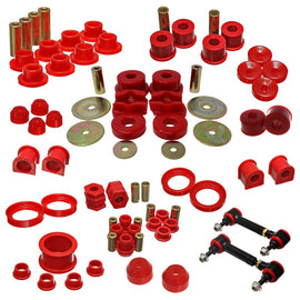 Energy Suspensión 97-01 Honda CR-V Master Juego de bujes - Rojo