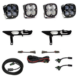 Baja Designs 2021+ Ford F150 Kit de bolsillo antiniebla SAE Clear Squadron Sport DC