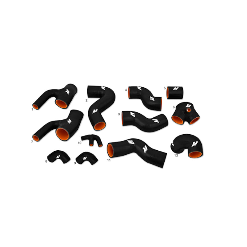 Mishimoto 97-02 Audi S4 Turbo Kit de manguera de silicona negra