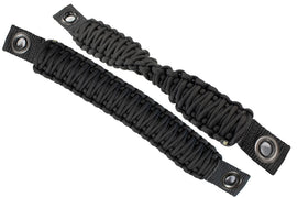 Fishbone Offroad 97-06 Jeep Wrangler Paracord Manijas de puerta - Negro