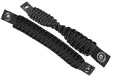 Fishbone Offroad 97-06 Jeep Wrangler Paracord Manijas de puerta - Negro