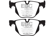 Cargar imagen en el visor de la galería, EBC 10-14 BMW X5 3.0 Turbo (35) Redstuff Rear Brake Pads