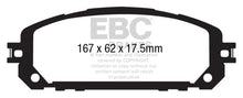 Cargar imagen en el visor de la galería, EBC 13+ Jeep Cherokee 3.2 Yellowstuff Front Brake Pads