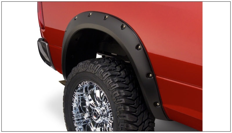 Husky Liners Pocket Style Fender Flares 4pc 76.3/98.3in Fleetside Bed - Black | 2010 - 2019 Ram 2500 / 3500