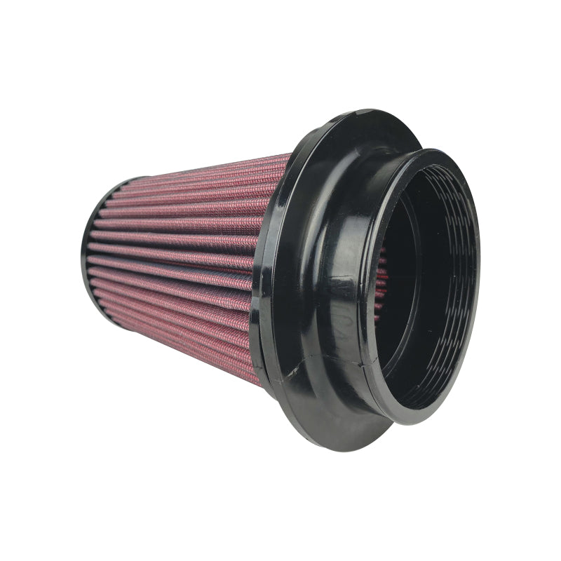 Filtro de aire de gasa de algodón engrasado de 8 capas Injen 4,0 pulgadas de diámetro interior/6,5 pulgadas de base/6,75 pulgadas de altura/5 pulgadas de parte superior