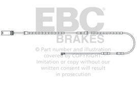 EBC 2010-2012 BMW 335xDrive 3.0L Twin Turbo (E92) Cables de desgaste delanteros