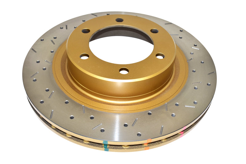 Rotor serie 4000 perforado y ranurado delantero DBA Toyota Cruiser