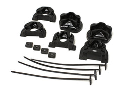 Suspensión energética 92-00 Honda Civic (excepto 99-00 Si) / 93-97 Del Sol Insertos de montaje de motor negro (hombre