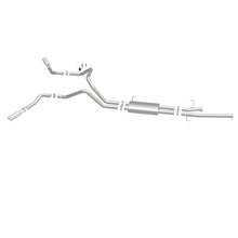 Cargar imagen en el visor de la galería, MagnaFlow Cat-Back 10-15 Toyota Tundra SC LB / CC SB 4.6L/5.7L V8 SS 2.5 Punta trasera doble dividida de 4 pulgadas