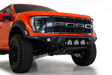 Cargar imagen en el visor de la galería, Addictive Desert Designs 2021+ Ford Raptor Bomber Front Bumper w/ 3 Baja Designs LP6 Light Mounts