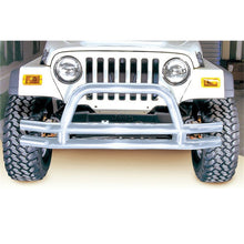 Cargar imagen en el visor de la galería, Rugged Ridge 3-In Double Tube Front Bumper SS 76-06 Models