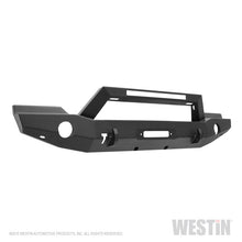 Cargar imagen en el visor de la galería, Westin 07-18 Jeep Wrangler JK WJ2 Full Width Front Bumper w/LED Light - Tex. Blk