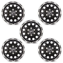 Cargar imagen en el visor de la galería, Ford Racing 21-23 Bronco 17x8.0 Kit de ruedas - Cara mecanizada