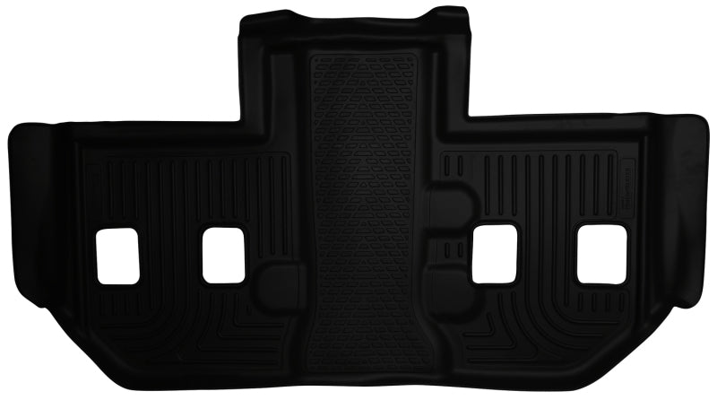 Husky Liners 07-13 GM Escalade/Suburban/Yukon WeatherBeater Revestimientos de piso para tercer asiento, color negro