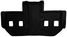 Cargar imagen en el visor de la galería, Husky Liners 07-13 GM Escalade/Suburban/Yukon WeatherBeater Revestimientos de piso para tercer asiento, color negro