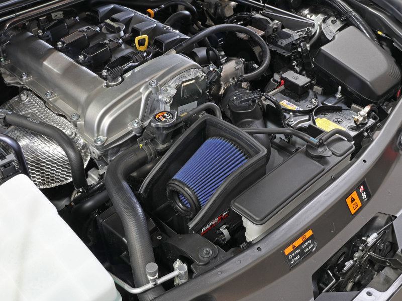 Sistema de admisión de aire frío de inducción rápida aFe Takeda con Pro 5R Mazda MX-5 Miata (ND) 16-19 L4-2.0L