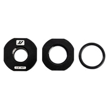 Cargar imagen en el visor de la galería, Adaptador de montaje de boquilla mecanizado CNC Mishimoto 1/8" NPT - Negro