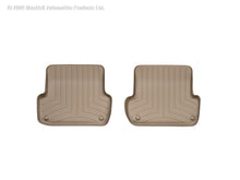 Cargar imagen en el visor de la galería, WeatherTech 02-08 Audi A4/S4/RS4 Rear FloorLiner - Tan