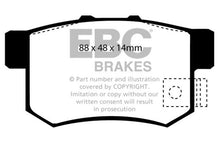 Cargar imagen en el visor de la galería, Pastillas de freno EBC Brakes Bluestuff Street y Track Day