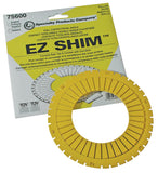 SPC Performance EZ Shim Doble ángulo Camber/Toe Shim (Amarillo)