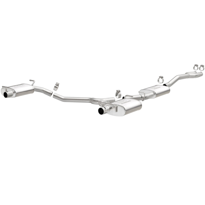 MagnaFlow Cat-Back SS Salida trasera doble dividida 2015 Dodge Charger/Chrysler 300C 3.6L V6 (usa puntas OEM)