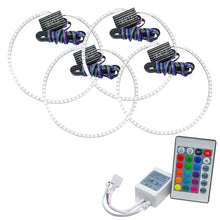 Cargar imagen en el visor de la galería, Oracle Jeep Grand Cherokee 05-10 Halo Kit - ColorSHIFT w/ Simple Controller SEE WARRANTY