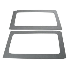 Cargar imagen en el visor de la galería, DEI 11-18 Jeep Wrangler JK Alfombrilla de 2 puertas para ventana lateral trasera - 2 piezas - Gris