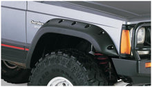Cargar imagen en el visor de la galería, Bushwacker 84-01 Jeep Cherokee bengalas estilo recortado, 2 piezas, solo para utilitario deportivo de 4 puertas, color negro