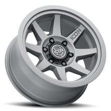 Cargar imagen en el visor de la galería, ICON Rebound SLX 17x8.5 6 x 135 6mm Offset 5.75in BS 87.1mm Diámetro Rueda color carbón
