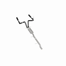 Cargar imagen en el visor de la galería, MagnaFlow SYS Cat-Back 3.5in Black Dual Split Rear Tips 10-13 Chevy Silverado / GMC Sierra 5.3L