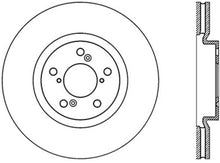 Cargar imagen en el visor de la galería, Stoptech 07-13 Acura MDX / 14-17 Acura RLX Cryo Premium Front Brake Rotor
