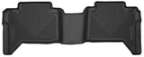 Husky Liners 05-14 Toyota Tacoma Crew Cab Pickup X-Act Contour Negro Revestimiento de piso para segundo asiento