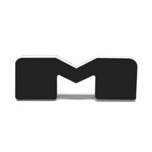 Cargar imagen en el visor de la galería, ORACLE Lighting Universal Illuminated LED Letter Badges - Matte Blk Surface Finish - M SEE WARRANTY