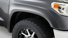 Cargar imagen en el visor de la galería, Bushwacker 14-18 Toyota Tundra Fleetside Extend-A-Fender estilo bengalas 4 piezas - negro
