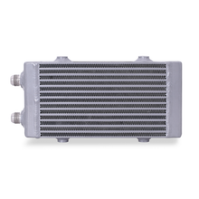 Cargar imagen en el visor de la galería, Mishimoto Universal Small Bar and Plate Dual Pass Silver Oil Cooler