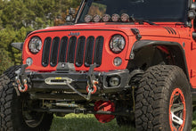 Cargar imagen en el visor de la galería, Rugged Ridge 07-18 Jeep Wrangler JK Arcus Front Bumper Set w/Tray &amp; Hooks