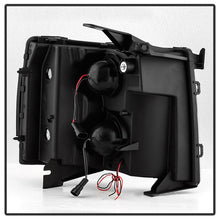 Cargar imagen en el visor de la galería, Xtune Chevy Silverado 1500/2500/3500 07-13 Halo Projector Headlights Chrome PRO-JH-CS07-LED-C