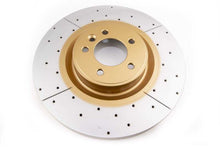 Cargar imagen en el visor de la galería, DBA 13-18 Land Rover Range Rover (con frenos Brembo) Rotor delantero perforado y ranurado Street Series