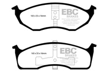 Cargar imagen en el visor de la galería, EBC 99-04 Chrysler 300M 3.5 Redstuff Front Brake Pads