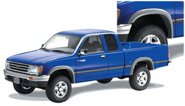 Bushwacker 93-98 Toyota T100 Fleetside Extend-A-Fender estilo bengalas 4 piezas - negro