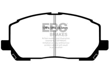 Cargar imagen en el visor de la galería, EBC 00-03 Toyota Highlander 2.4 2WD Pastillas de freno delanteras Greenstuff